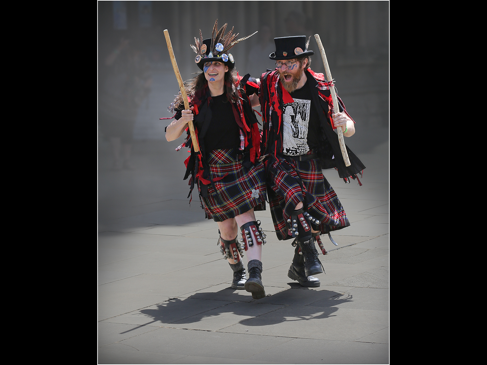 KILTED MORRIS DANCERS